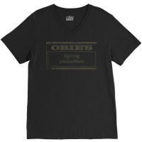 Obie's Lighting Productions V-neck Tee | Artistshot