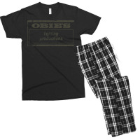 Obie's Lighting Productions Men's T-shirt Pajama Set | Artistshot