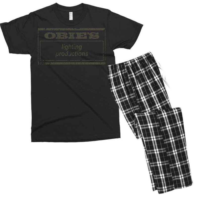 Obie's Lighting Productions Men's T-shirt Pajama Set by kiwakgbarenv | Artistshot