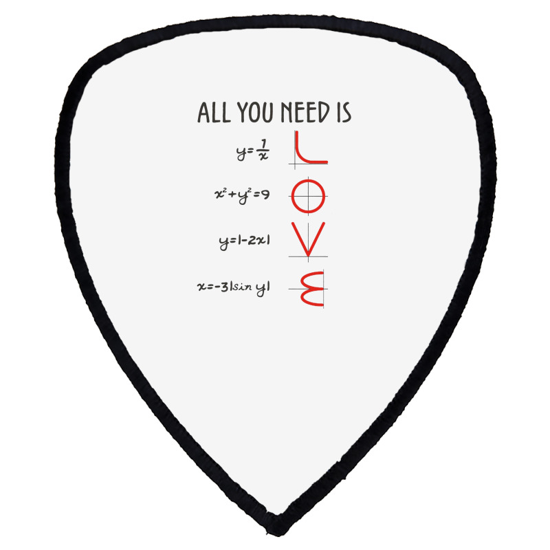 All You Need Is Love Equations Shield S Patch | Artistshot