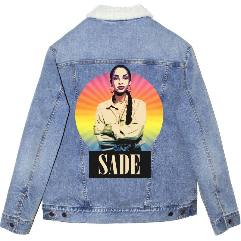 Sade 80s Sophisti Pop Music Unisex Sherpa-Lined Denim Jacket by roziercompe1 | Artistshot