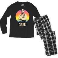 Sade 80s Sophisti Pop Music Men's Long Sleeve Pajama Set | Artistshot