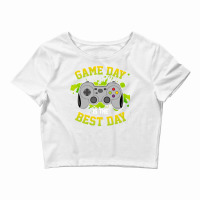 Video Games Game Console Design For Gamers Stars Tumblr Crop Top | Artistshot