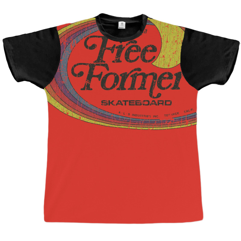 California Free Former Skateboard Graphic T-shirt | Artistshot