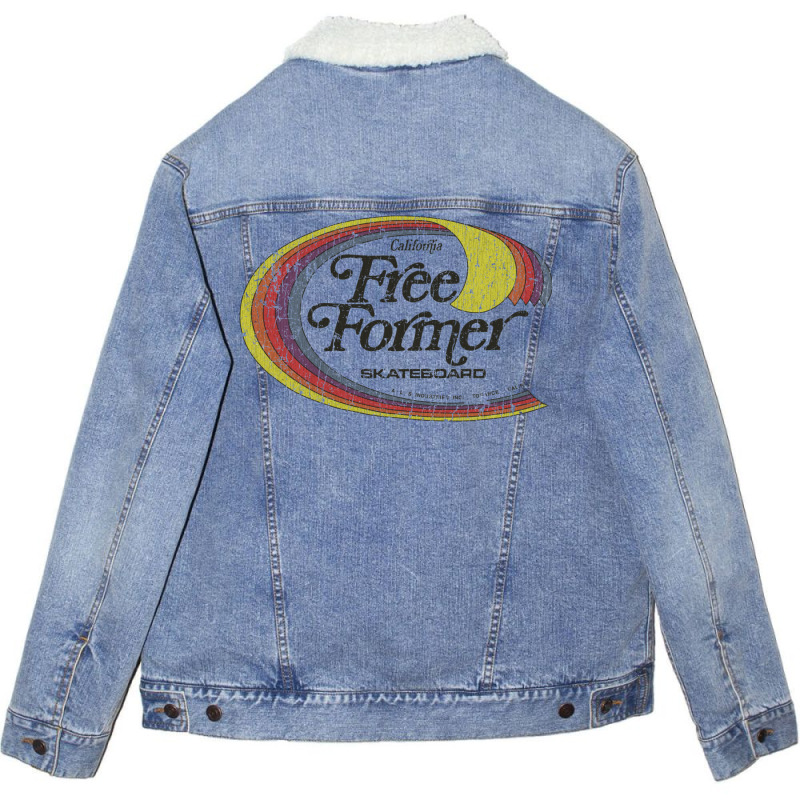 California Free Former Skateboard Unisex Sherpa-lined Denim Jacket | Artistshot