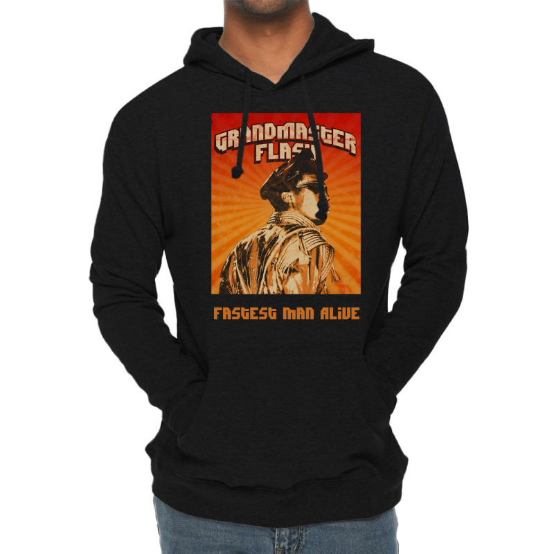 Grandmaster Flash Old School Hip Hop Lightweight Hoodie | Artistshot