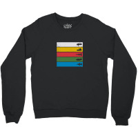 Thunderbirds Classic  Birds Silhouettes On Stripes Crewneck Sweatshirt | Artistshot