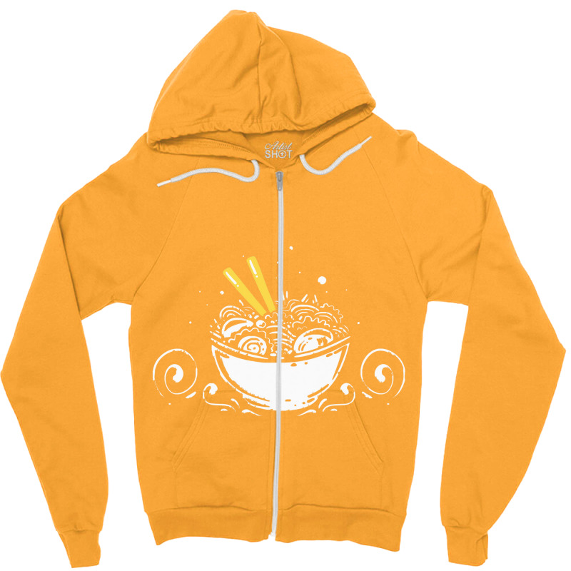 Ramen Zipper Hoodie by kembangkelapa | Artistshot