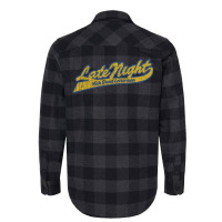 Late Night David Letterman Flannel Shirt | Artistshot