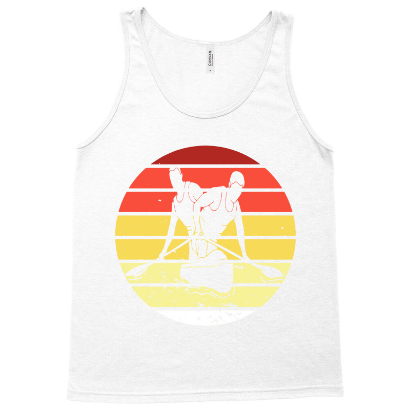 Canoeing Vintage Paddling Paddle Canoe Canoer Tank Top | Artistshot