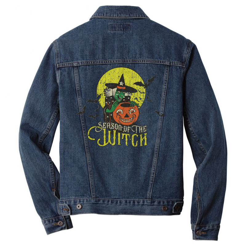 Season Of The Witch Men Denim Jacket by roziercompe1 | Artistshot