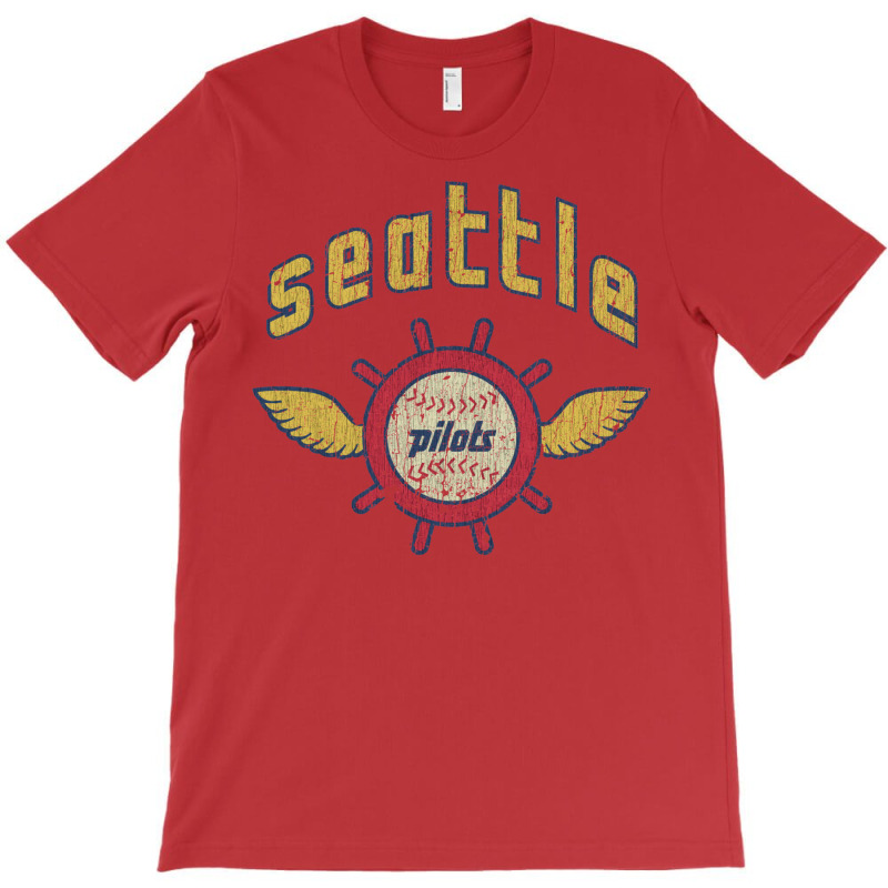 Seattle Pilots Baseball Vintage T Shirt T-Shirt by roziercompe1 | Artistshot