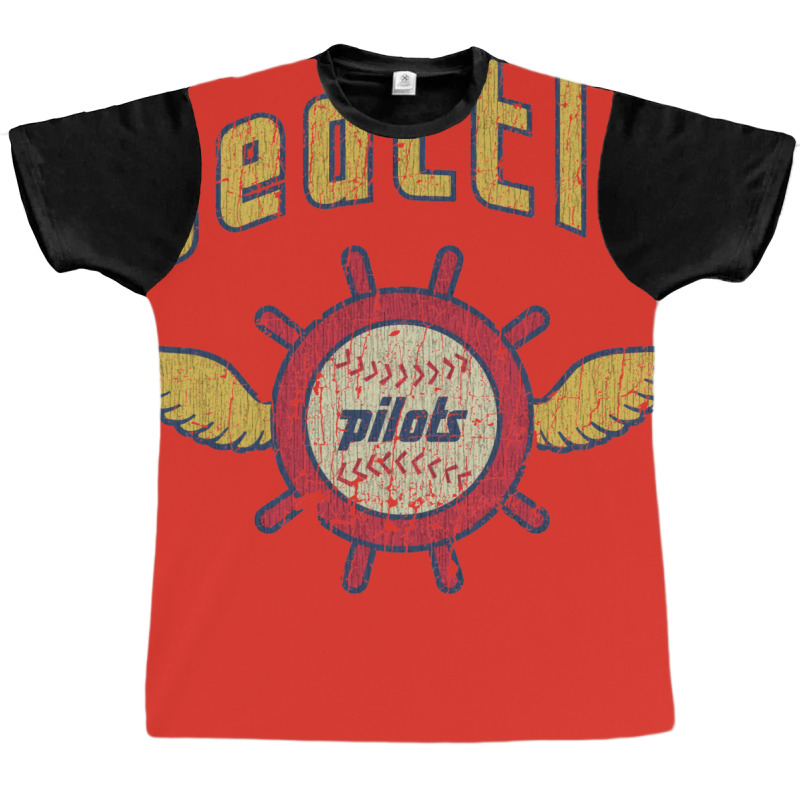 Seattle Pilots Baseball Vintage T Shirt Graphic T-shirt by roziercompe1 | Artistshot