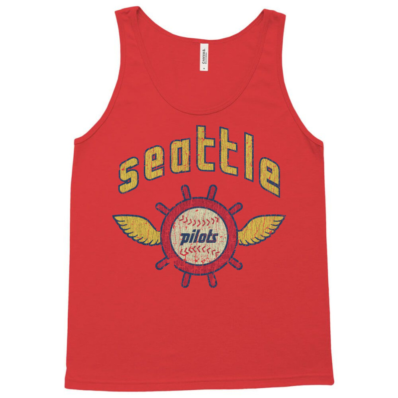 Seattle Pilots Baseball Vintage T Shirt Tank Top by roziercompe1 | Artistshot