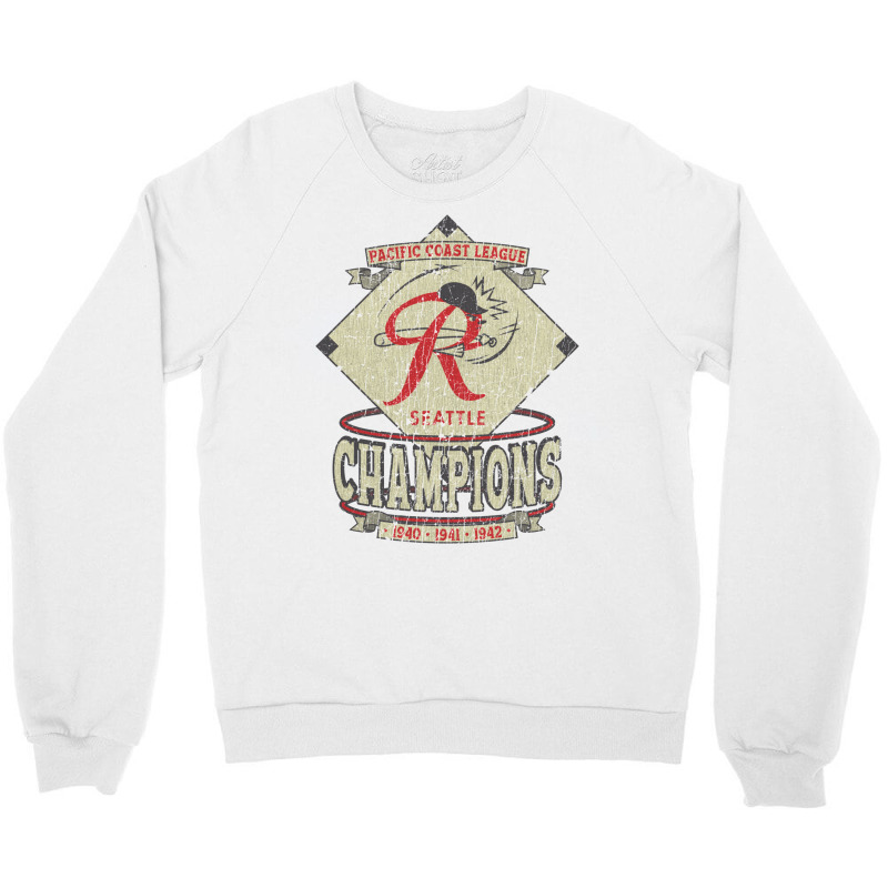 Seattle Rainiers Crewneck Sweatshirt by roziercompe1 | Artistshot