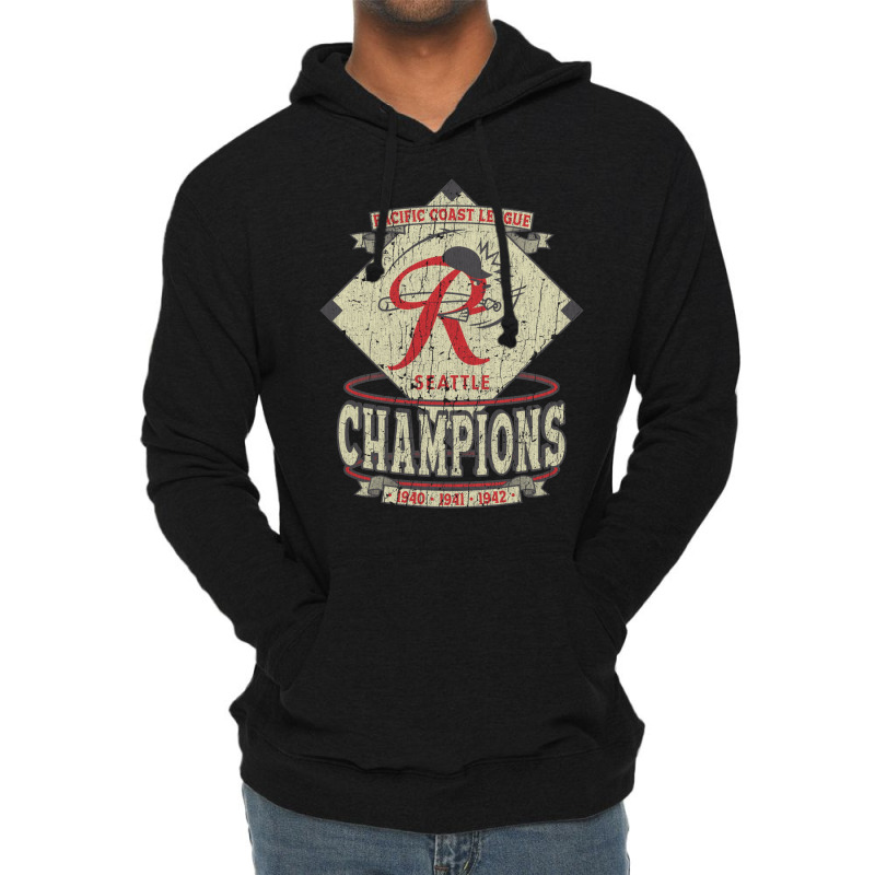 Seattle Rainiers Lightweight Hoodie by roziercompe1 | Artistshot