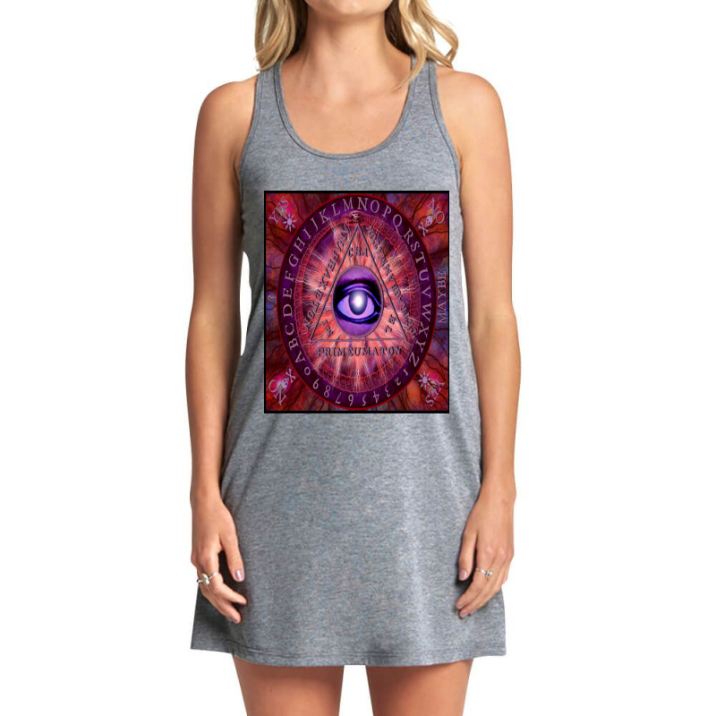 Triangle Of Art Necronomicon Divination Board Tank Dress by apolitery | Artistshot