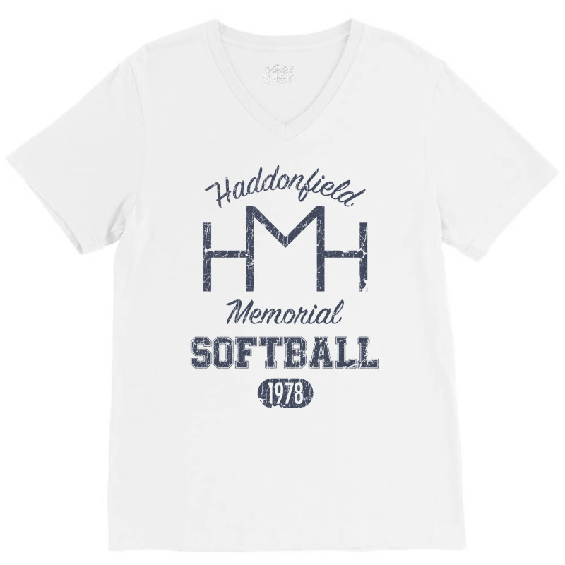 Haddonfield Memorial Softball Team   Light V-neck Tee | Artistshot