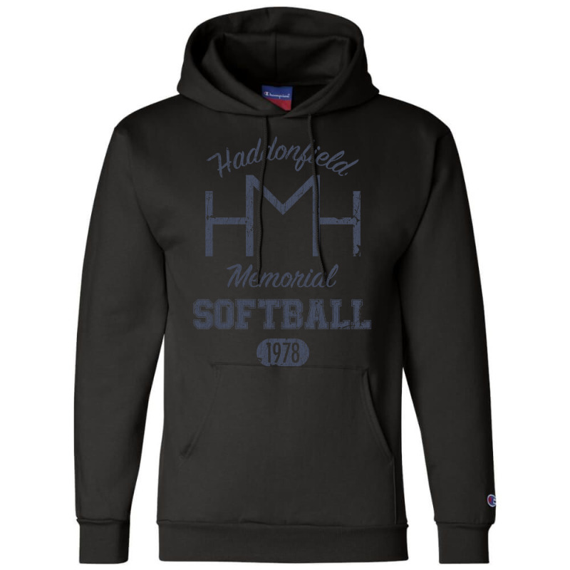 Haddonfield Memorial Softball Team   Light Champion Hoodie | Artistshot