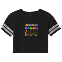 Music Literacy Matters I Like To Eat Puppies Music Literacy .png Scorecard Crop Tee | Artistshot