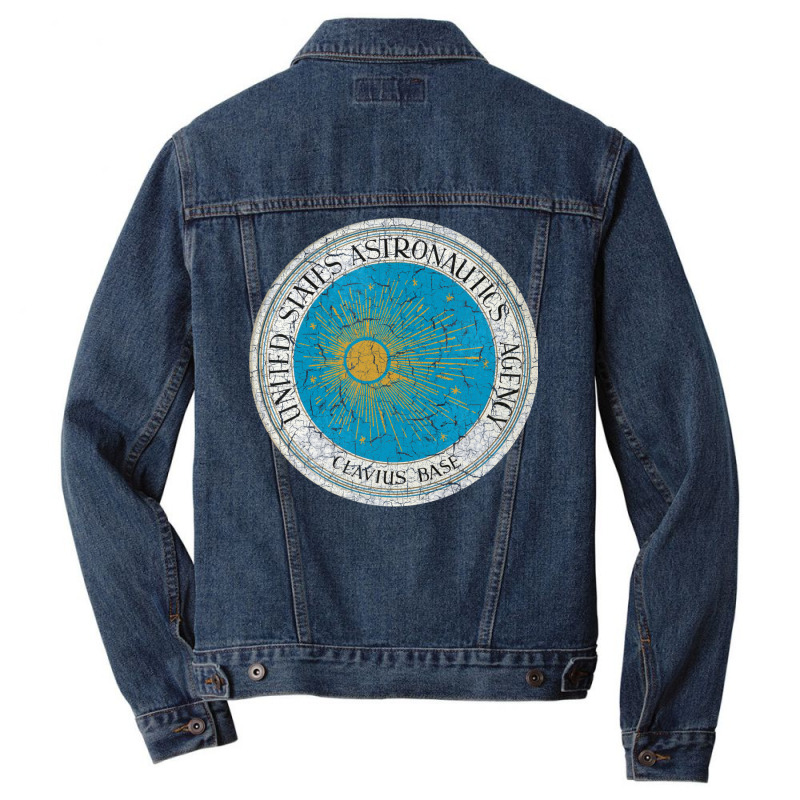 United State Astronautics Agency (2001) Men Denim Jacket by mopolbikouen | Artistshot