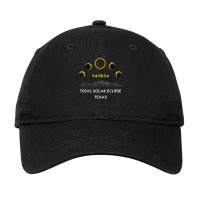 America Totality 04.08.24 Total Solar Eclipse 2024 Texas T Shirt Adjustable Cap | Artistshot