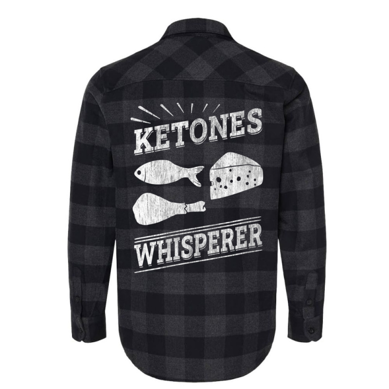 Womens Keto Diet Food Ketogenic Ketones Ketosis V-neck Flannel Shirt by tiennguyen | Artistshot