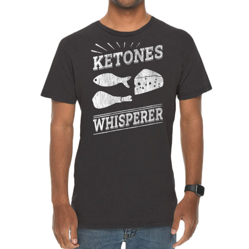 Womens Keto Diet Food Ketogenic Ketones Ketosis V-neck Vintage T-Shirt by tiennguyen | Artistshot