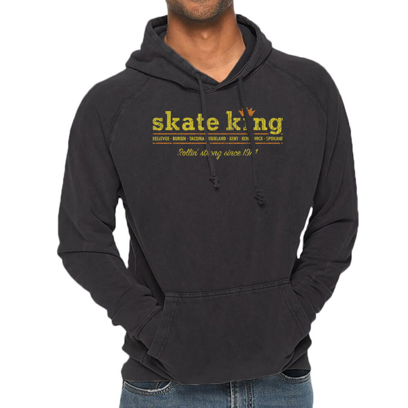 Skate King Vintage Hoodie by roziercompe1 | Artistshot