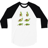 Avocado Core Workout 3/4 Sleeve Shirt | Artistshot