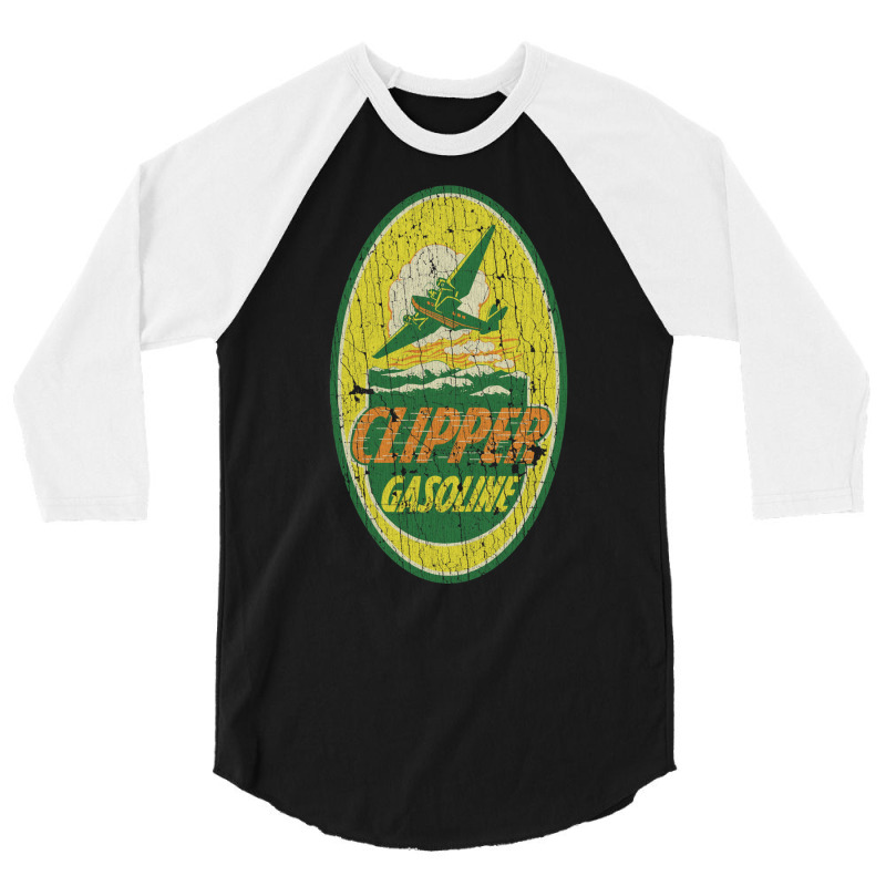 Clipper Gasoline Aviation Fuel 3/4 Sleeve Shirt | Artistshot