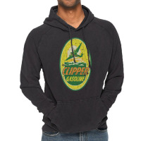 Clipper Gasoline Aviation Fuel Vintage Hoodie | Artistshot