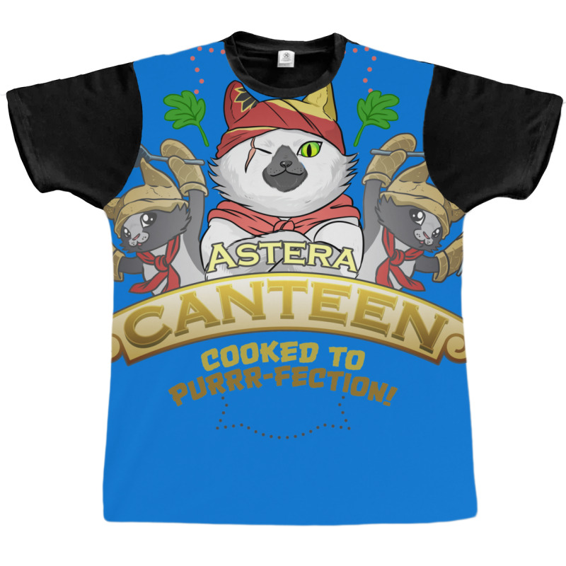 Monster Hunter Palico Cat Meowscular Chef Graphic T-shirt | Artistshot