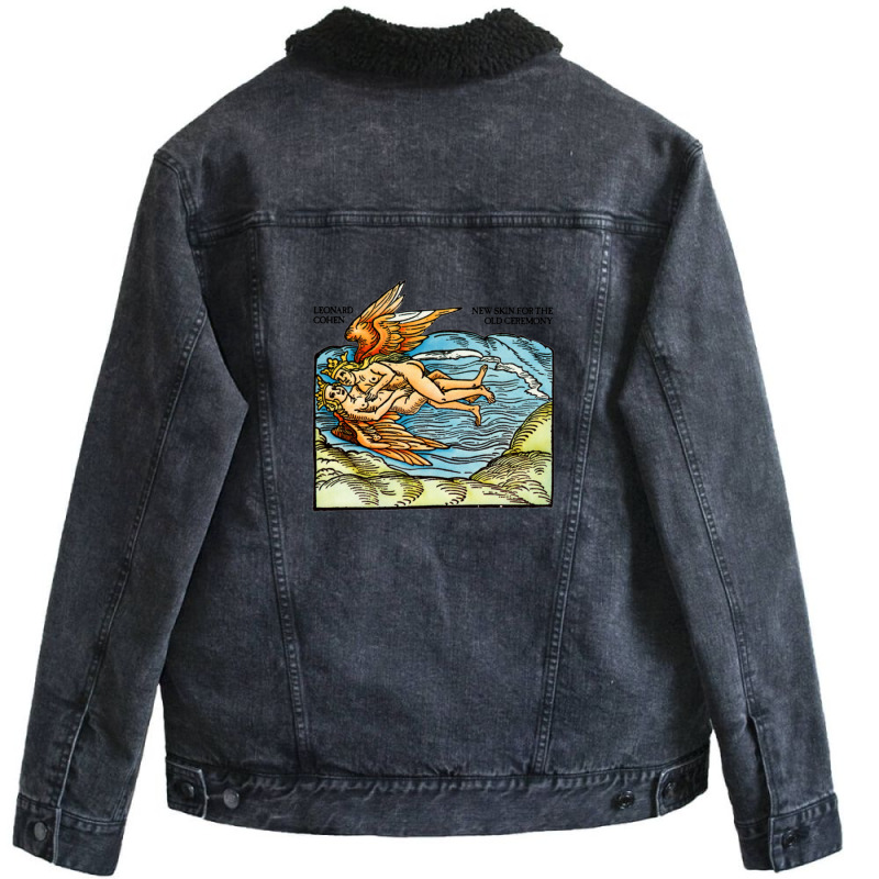 New Skin For The Old Ceremony Unisex Sherpa-lined Denim Jacket | Artistshot