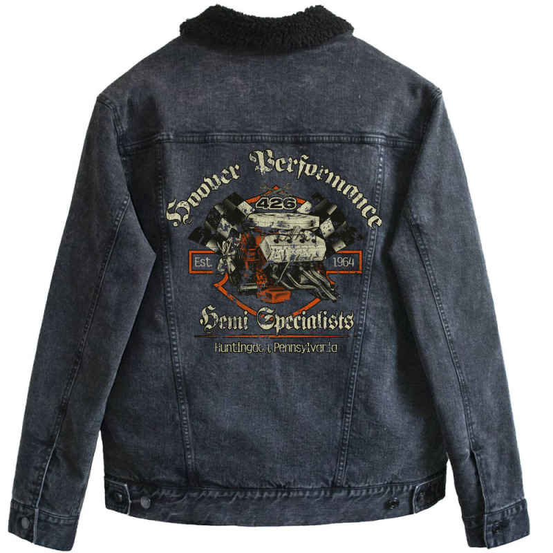 Hoover Performance   Vintage Unisex Sherpa-lined Denim Jacket | Artistshot