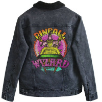 Pinball Wizard '74 Unisex Sherpa-lined Denim Jacket | Artistshot