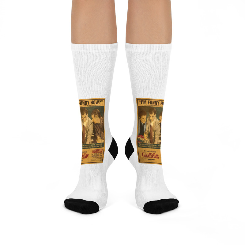 Goodfellas Poster Crew Socks | Artistshot