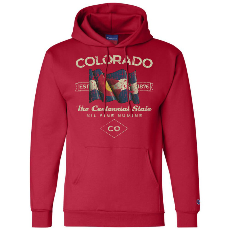 Colorado 1876 Champion Hoodie | Artistshot