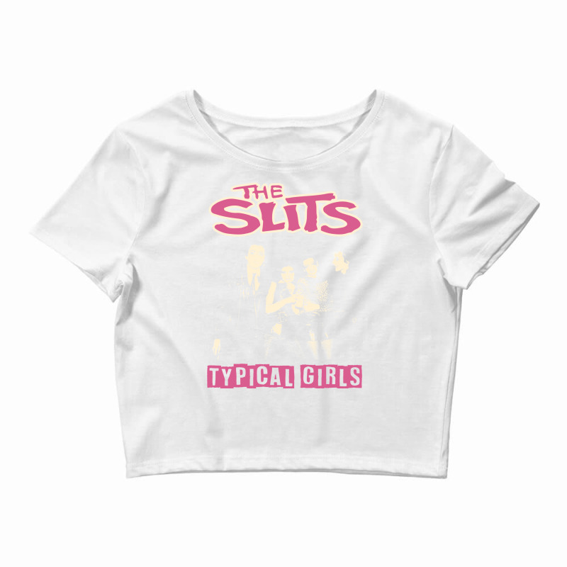 The Slits Typical Girls Crop Top by zqahaxovim | Artistshot