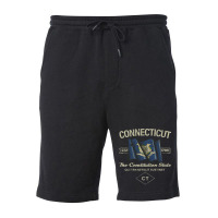 Connecticut 1788 Fleece Short | Artistshot