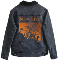 Slowdive Indie Rock Unisex Sherpa-lined Denim Jacket | Artistshot