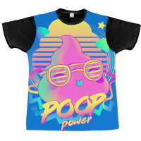 Poop Power Graphic T-shirt | Artistshot