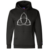 Smoky Triquetra Champion Hoodie | Artistshot