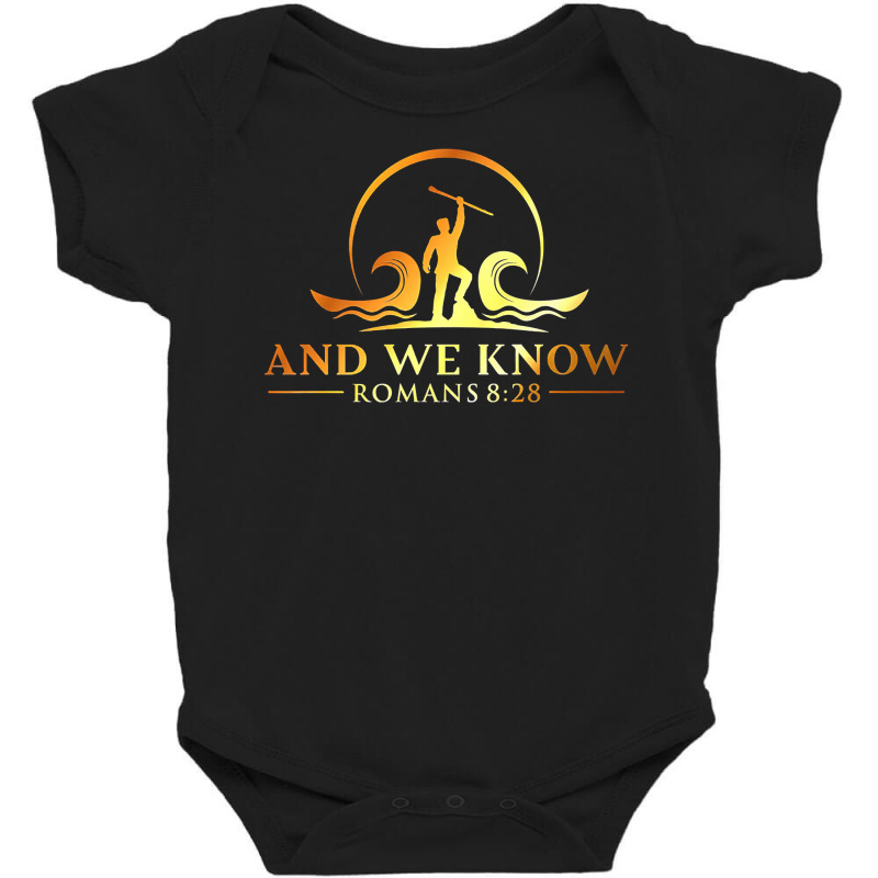 And We Know Romans 828, Bible Verse Christian Costume Premium T Shirt Baby Bodysuit by omano | Artistshot