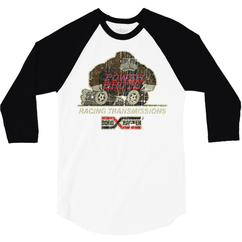 Power Brute Racing Transmissions 3/4 Sleeve Shirt by kiwakgbarenv | Artistshot