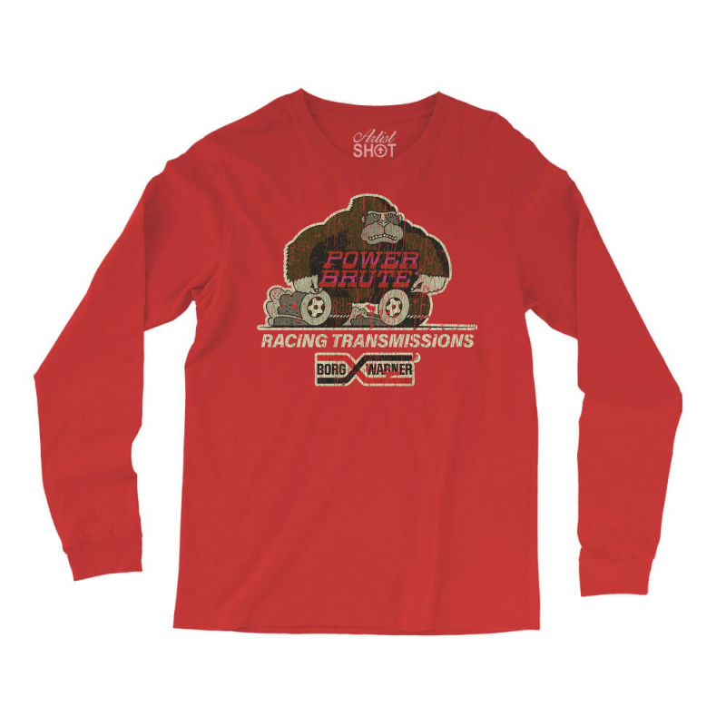 Power Brute Racing Transmissions Long Sleeve Shirts by kiwakgbarenv | Artistshot