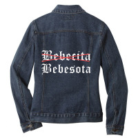 Bebesota Latina Vintage T Shirt Ladies Denim Jacket | Artistshot