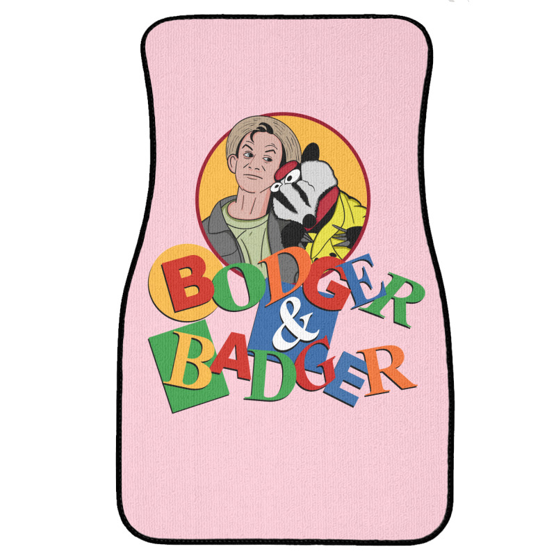 Bodger And Badger Retro Kids Tv Front Car Mat | Artistshot