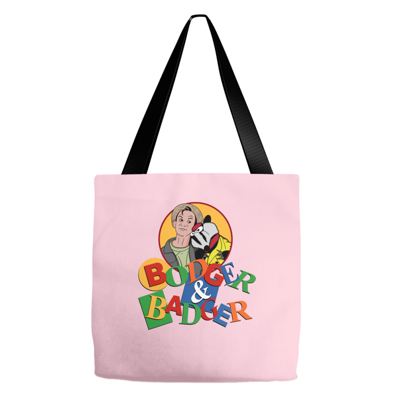 Bodger And Badger Retro Kids Tv Tote Bags | Artistshot