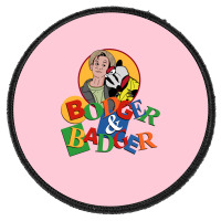 Bodger And Badger Retro Kids Tv Round Patch | Artistshot